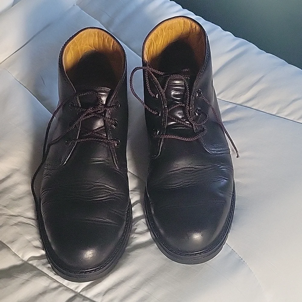 HAVANA JOE PANAMA JACK CHUKKA BOOTS BLACK 47